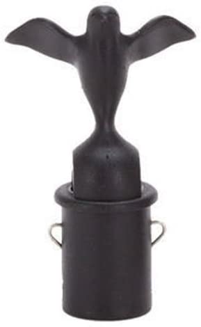 Alessi 9093 Bird Shaped Kettle Whistle - Black