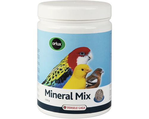 Bird food VERSELE-LAGA Orlux mineral mix 1.5 kg balanced combination of calcium, phosphorus, oyster grit and algae, promotes digestion, bone and eggshell formation
