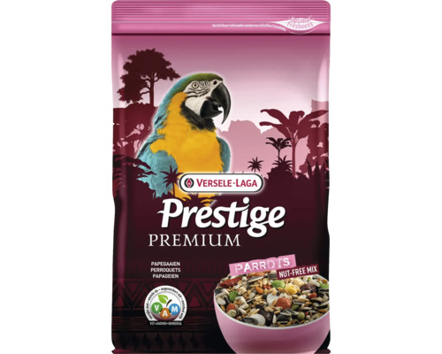 Bird food VERSELE-LAGA Prestige Premium Parrot Mix without nuts 2kg