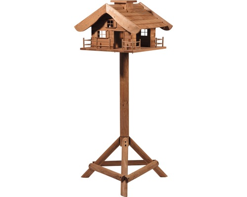 Hornbach Bird feeder alpine hut including stand 66x66x136.5 cm
