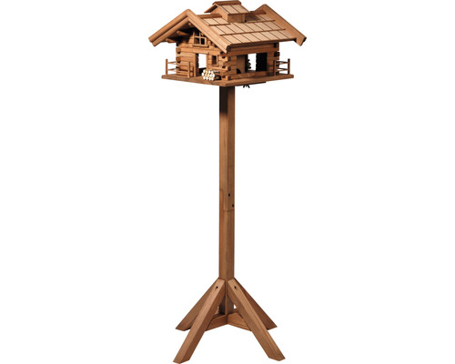 Dobar Tirol bird feeder including stand 37 x 37 x 117 cm