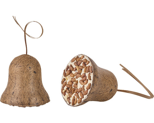 Hornbach Bird food mix filled feeding bells, 8 pieces