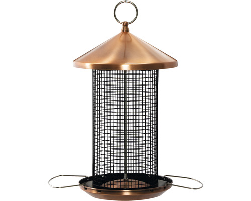 Siena Garden Copper Line bird feeder column 19 x 19 x 31 cm