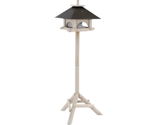 Siena Garden bird feeder Dago including stand 36x36x32/98 cm, pine FSC 100% bird feeder, feeding station for wild birds
