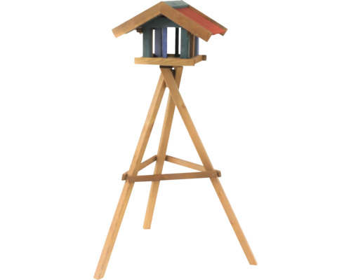 Siena Garden bird feeder Jan including stand 39x49x31/115 cm, pine FSC 100% bird feeder, feeding station for wild birds