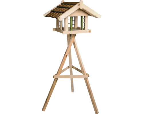 Siena Garden bird feeder Jessica including stand 52x56x40/115 cm, pine FSC 100% bird feeder, feeding station for wild birds