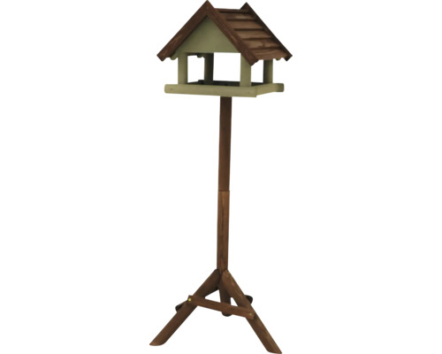 Siena Garden bird feeder Kalle including stand 39x39x34/95 cm, pine FSC 100% bird feeder, feeding station for wild birds