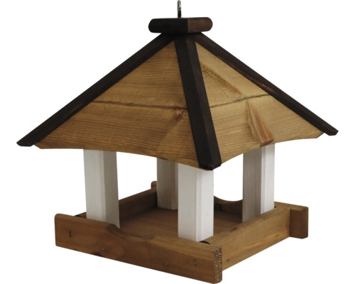 Siena Garden bird feeder Marie 24x24x26 cm, pine FSC 100% bird feeder, feeding station for wild birds