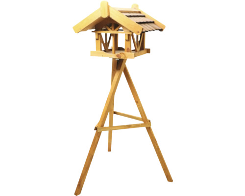 Siena Garden bird feeder Theo including stand 50x54x41/115 cm, pine FSC 100% bird feeder, feeding station for wild birds