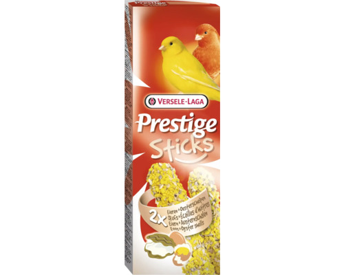 Bird snack VERSELE-LAGA Prestige sticks with egg and oyster shells 2 x 30 g for canaries