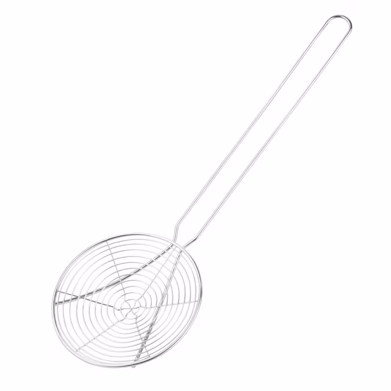 Vogue deep fryer spatula, stainless steel, 14cm
