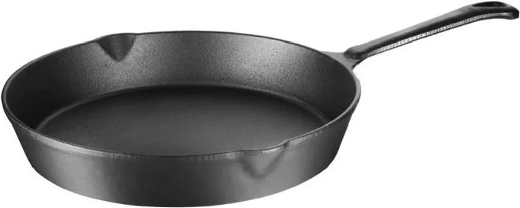 Vogue cast iron frying pan 26cm