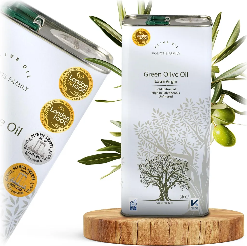 Voliotis Native Olive Oil "Green" 5L - From Greece