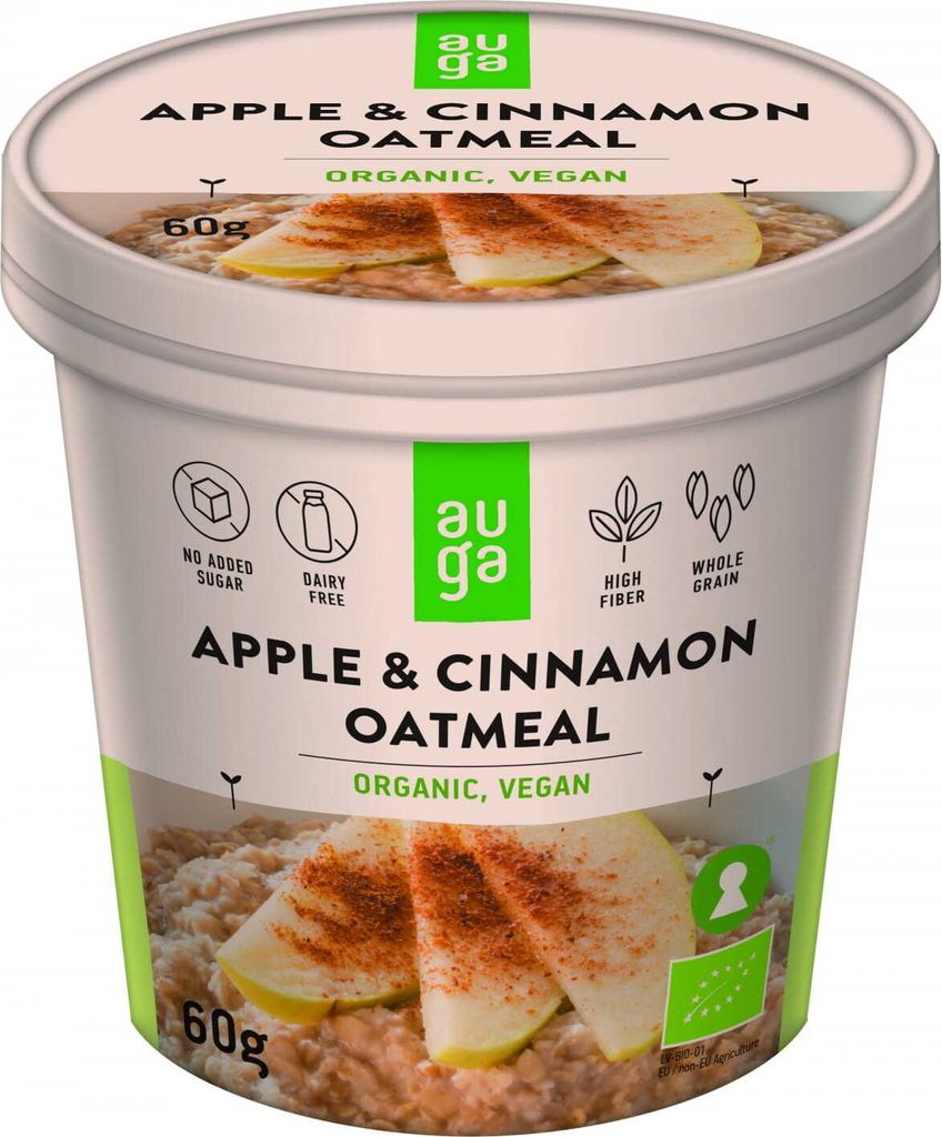 Biogo Wholegrain Porridge with Apples and Cinnamon 60 g