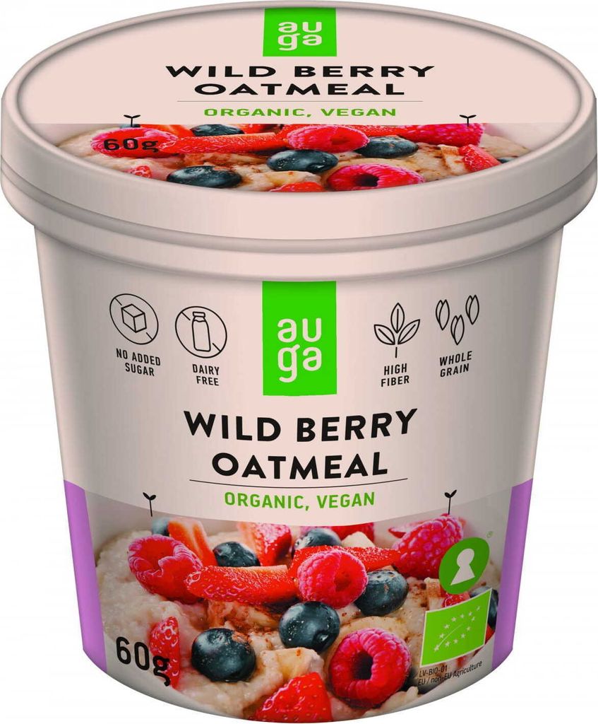 Biogo Wholegrain Porridge with Forest Fruits 60 g