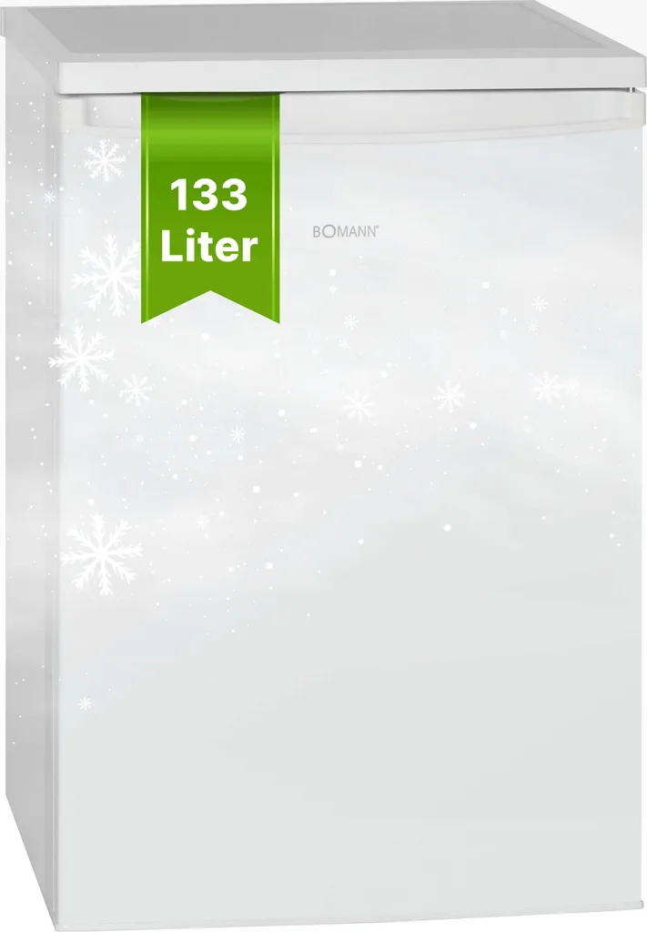 Bomann Full-size refrigerator VS 2185 white 137 liters
