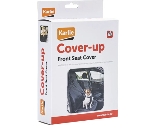 Karlie Cover-Up front seat cover, black