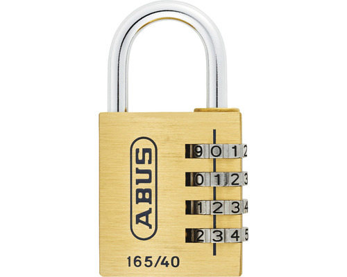 Padlock Abus 165/40 brass lock tag 40 mm