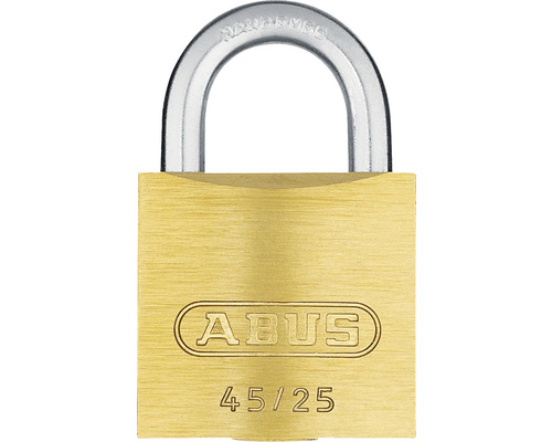 Padlock Abus 45/25 brass lock tag 25 mm