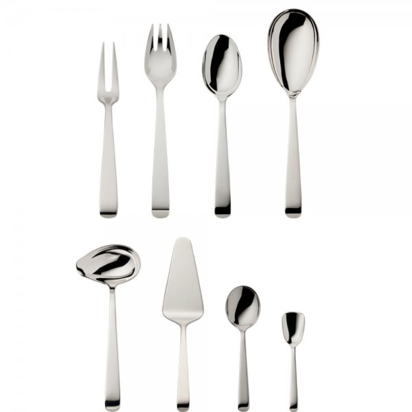 Alta 150 serving set (9-piece) by Robbe & Berking