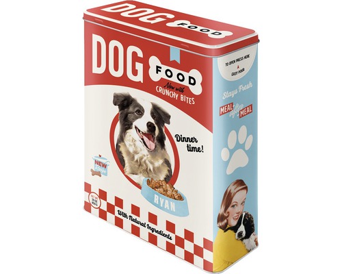 Nostalgic-Art Storage jar XL Dog Food 4 l 8x19x26 cm