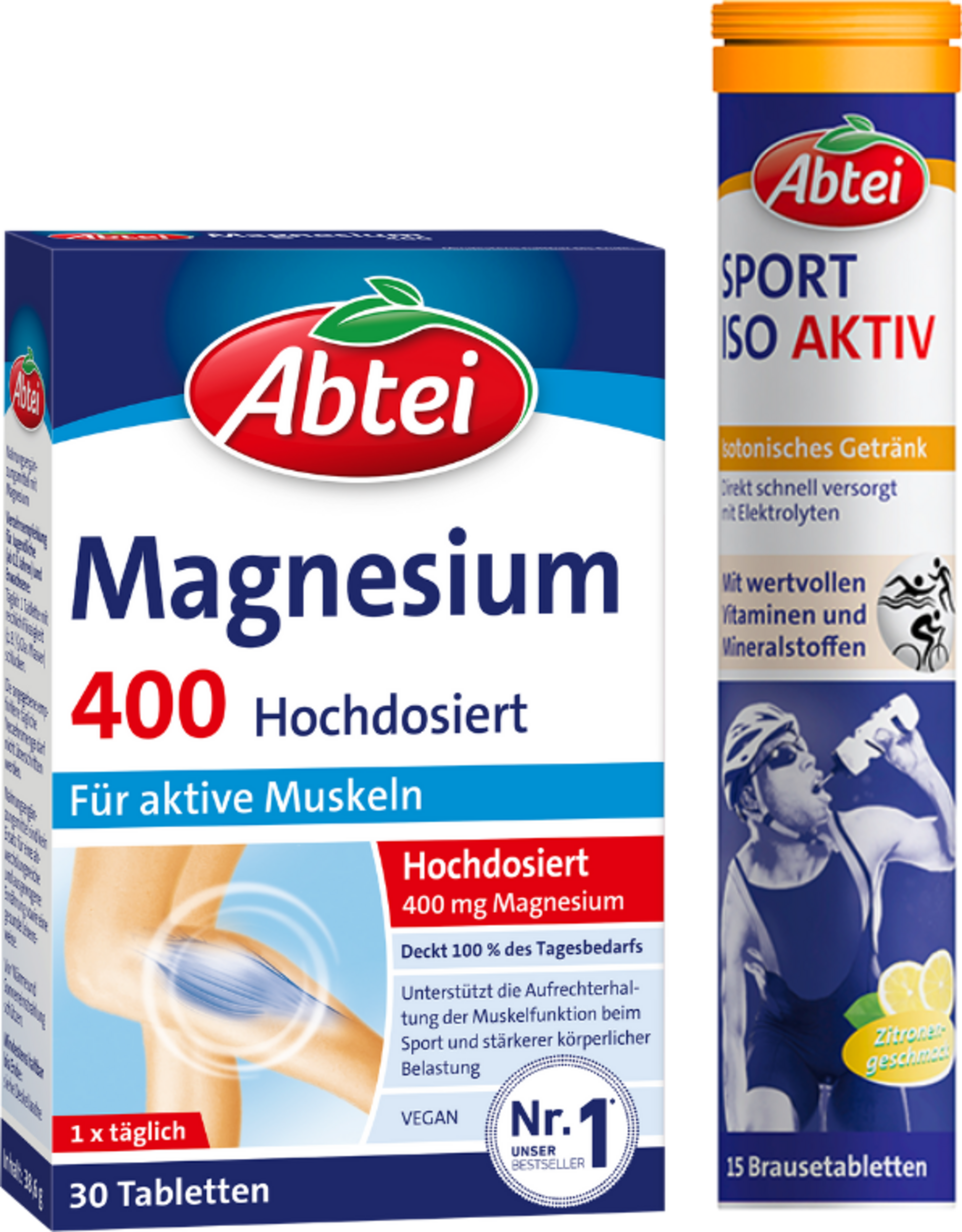 Abtei Advantage pack Magnesium 400 & Sport