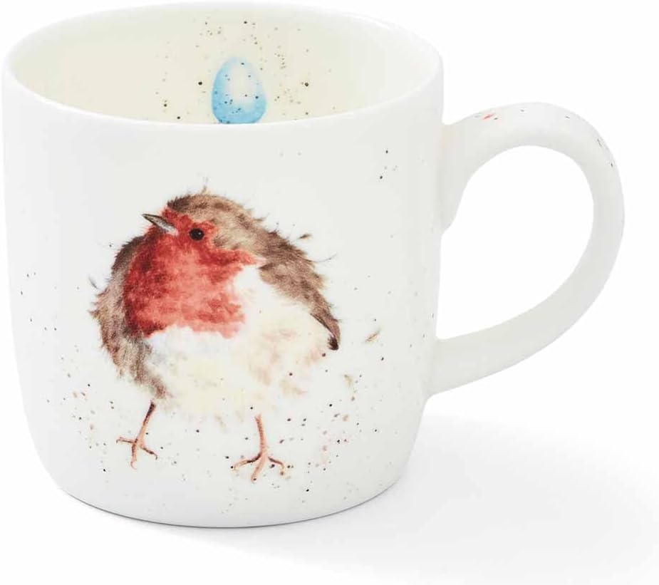 Wrendale by Royal Worcester Garden Friend (Robin) Single Mug