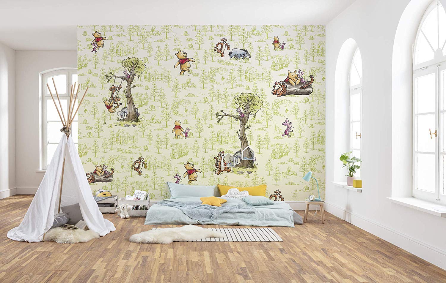 Komar Fleece Photo Wallpaper Winnie The Pooh, Winnie Pooh
