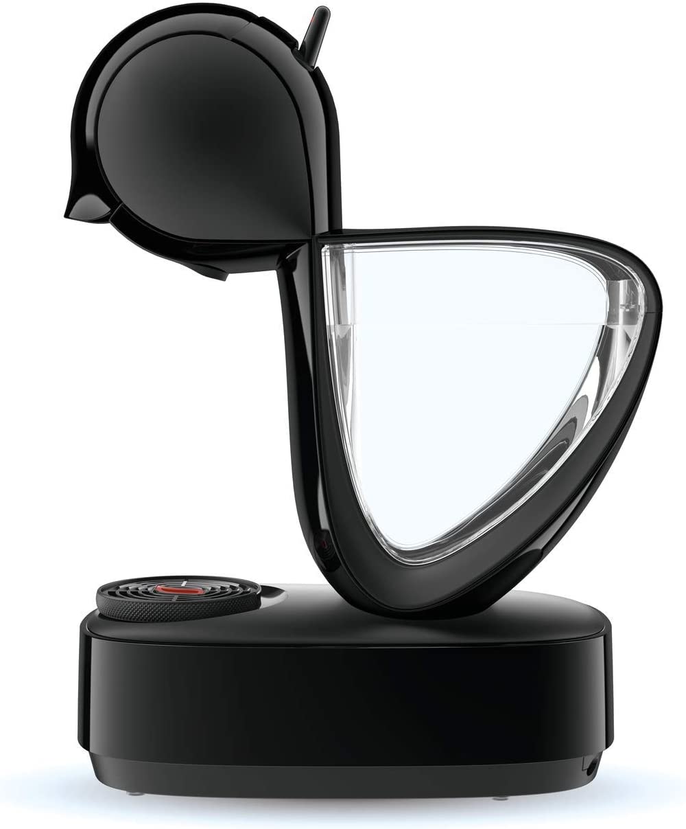 Krups YY3878FD Nescafé Dolce Gusto Infinissima Capsules for Multiple Drinks, Espresso, Cappuccino, Chocolate, Tea, 15 bar, Black