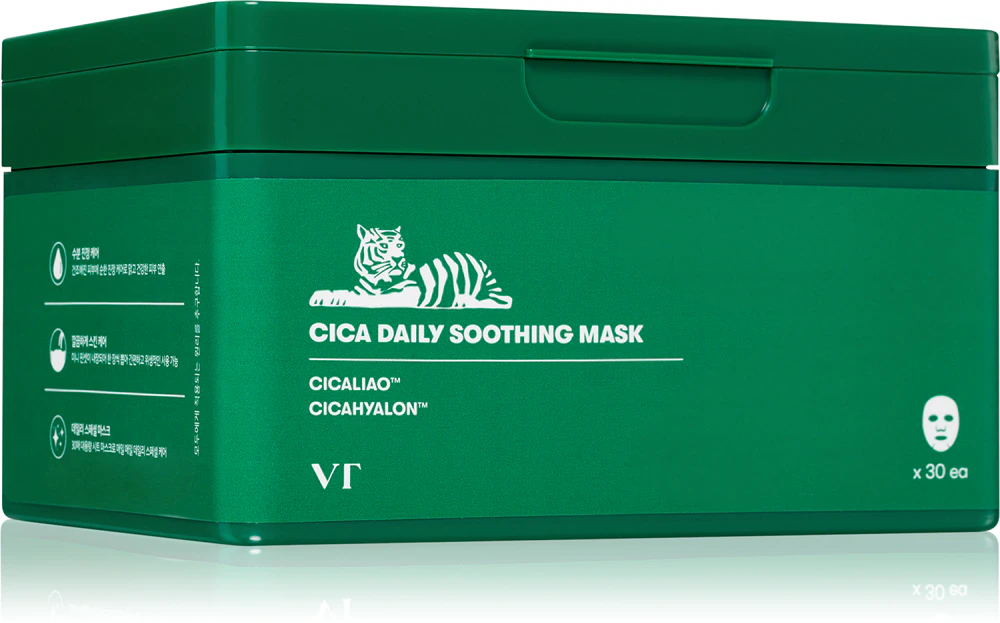 VT Cosmetic Cica Daily Soothing Mask intensively moisturizing face mask with soothing effect
