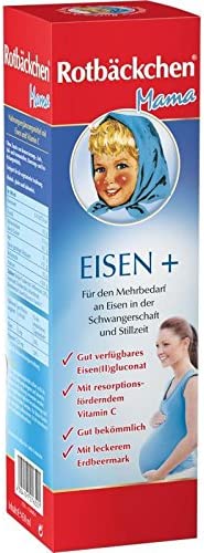 Haus Rabenhorst O. Lauffs GmbH & Co. KG Rotbäckchen Mama Iron + Juice, 450 ml Solution