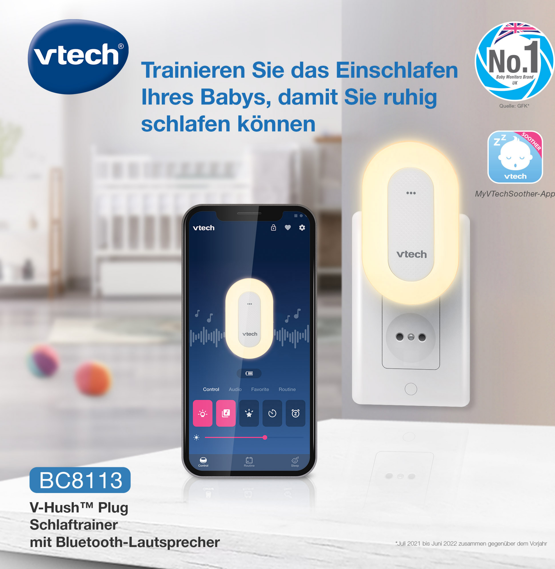 vtech V-Hush™ Plug sleep trainer
