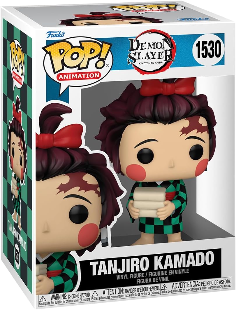 Funko POP! Animation: Demon Slayer - Tanjiro Kamado - (Kimono) - Vinyl Collectible Figure - Gift Idea - Official Merchandise - Toy for Children and Adults - Anime Fans