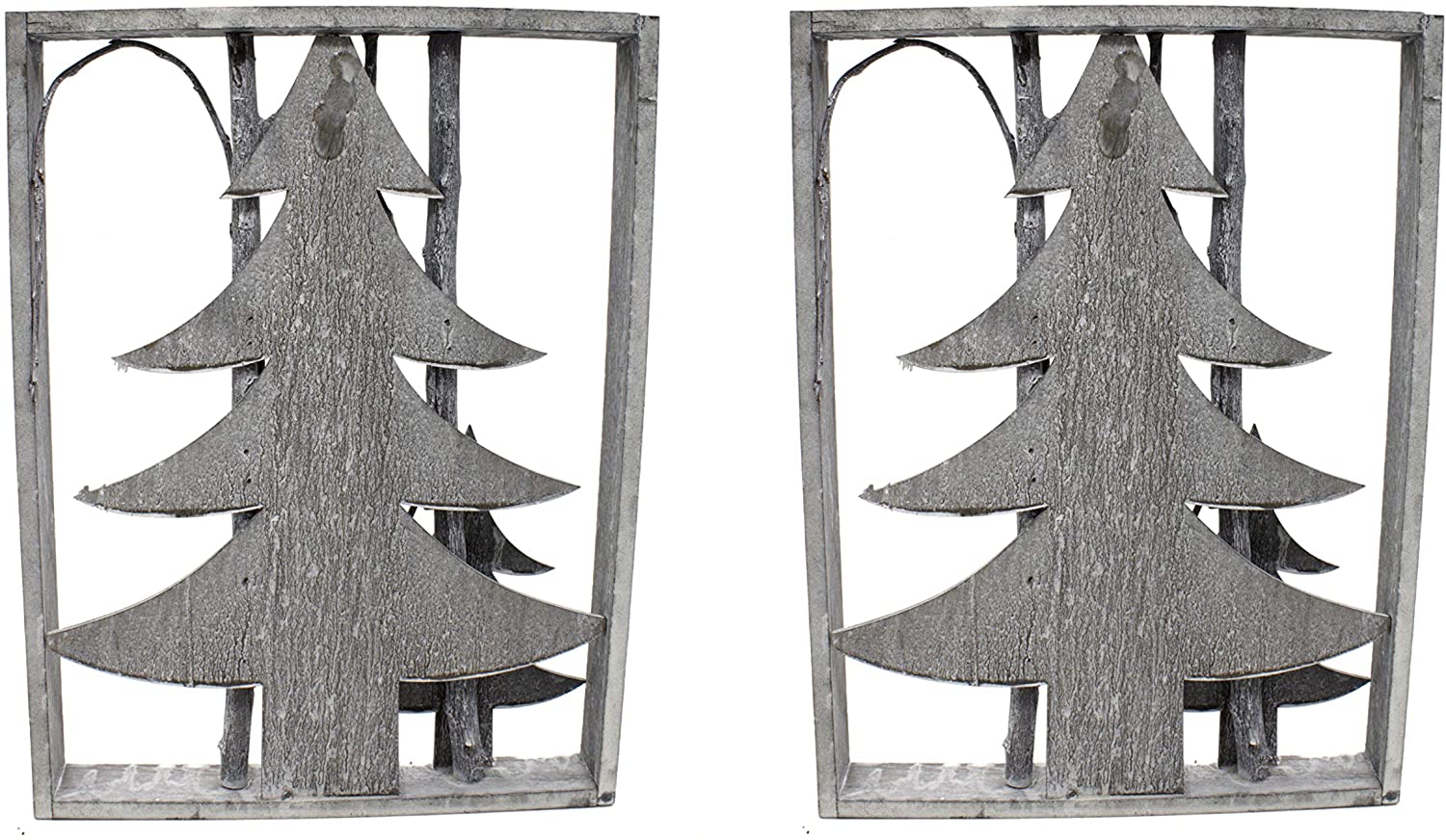 DARO DEKO Daro Decorative Wooden Sculpture Frame Grey-White 30 Cm X 40 Cm