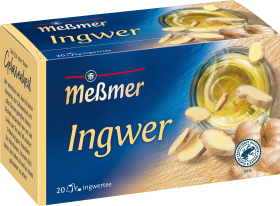 Meßmer Herbal tea ginger (20 bags), 40 g