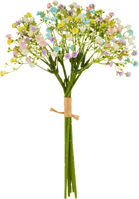 Dekorieren & Einrichten Gypsophila bouquet, colorful, 1 piece