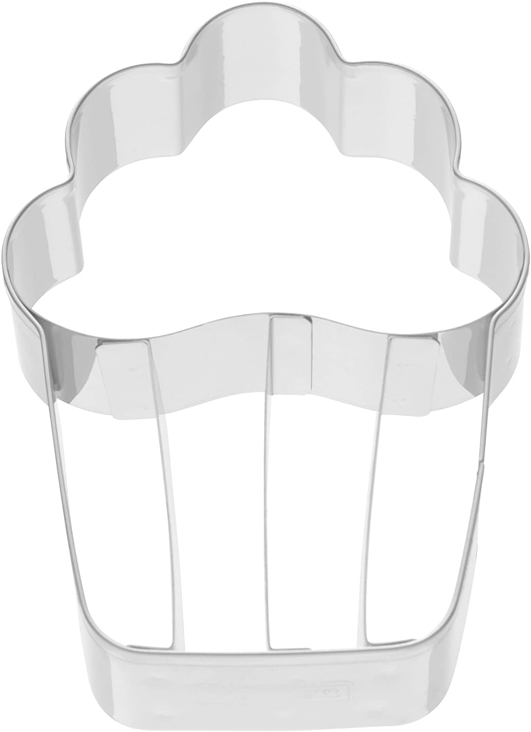 Kaiser La Forme Plus All Season Cookie Cutters Cookie Cutters, Cupcake, Cookie Cutters for Biscuits, Diameter 8 cm, Steel, Clear