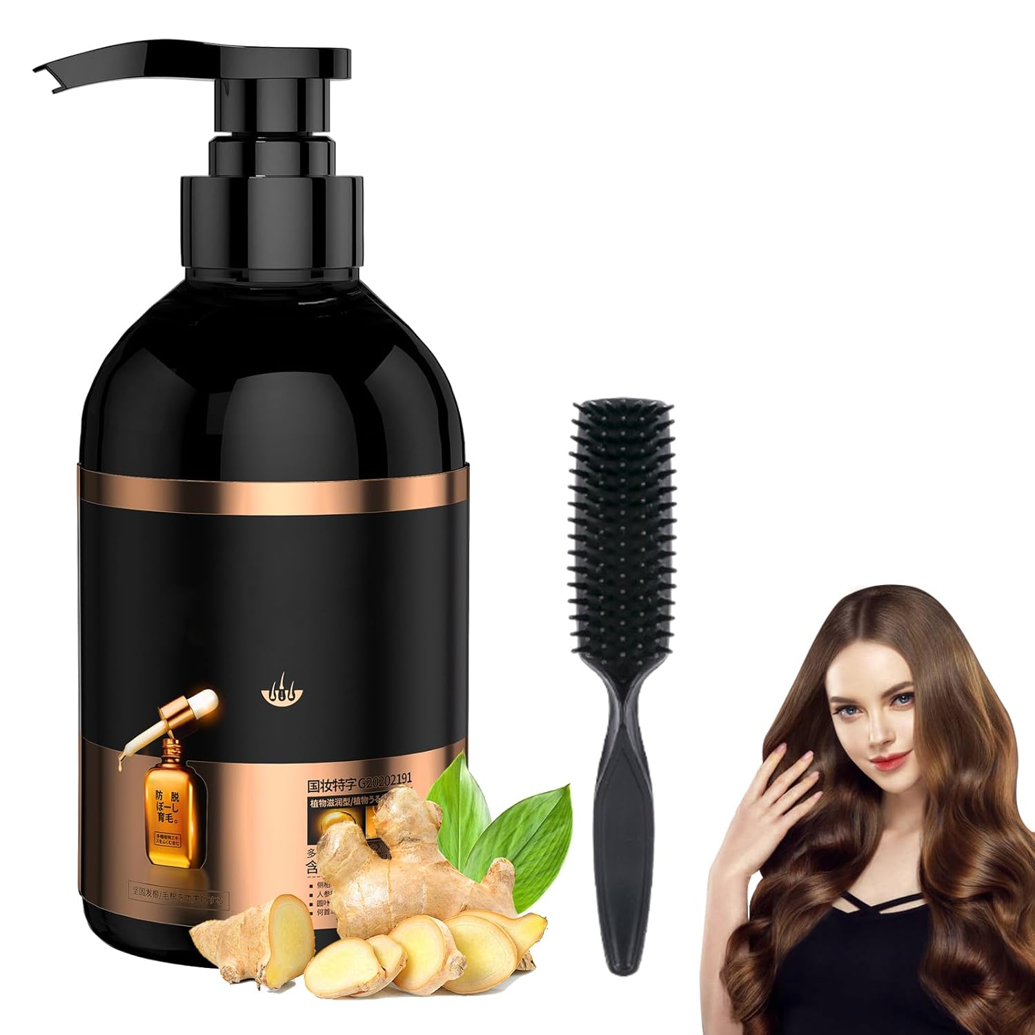 Thoquene Hair Growth Shampoo Against Hair Loss, Anti-Hair Loss, Japanese Ginseng Hair Shampoo