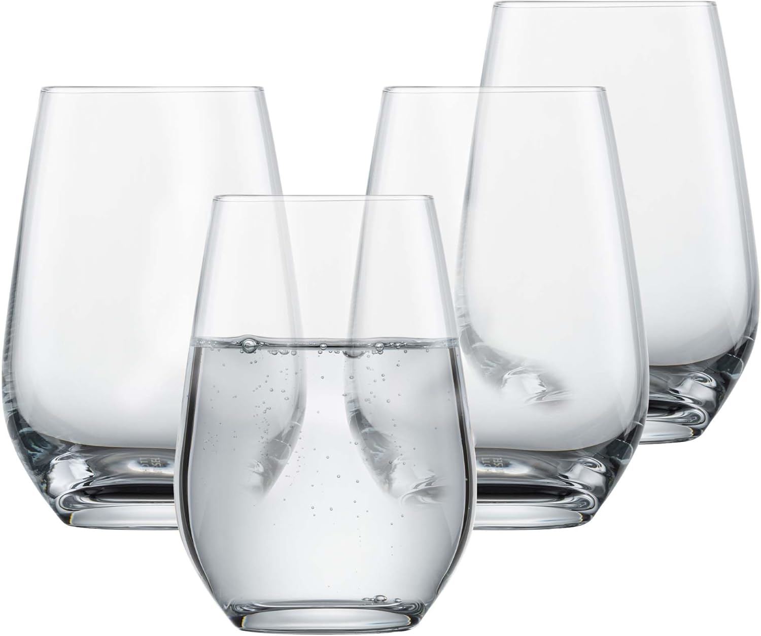 SCHOTT ZWIESEL Forté Universal Cups (Set of 4), Versatile Drinking Glasses, Dishwasher Safe Tritan Crystal Glasses, Made in Germany (Item No. 123931)