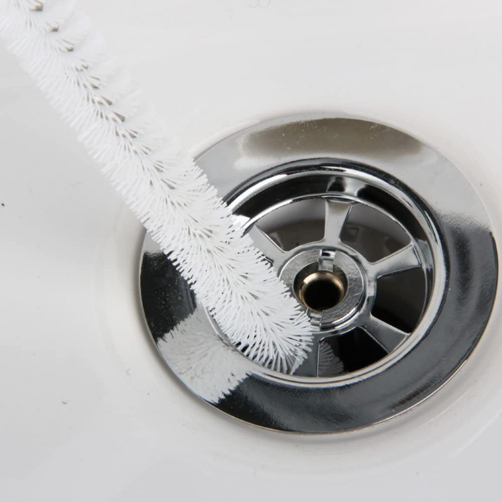 Ungfu Mall, Flexible drain cleaning brush, 45 cm, for removing long hair from the drain pipe