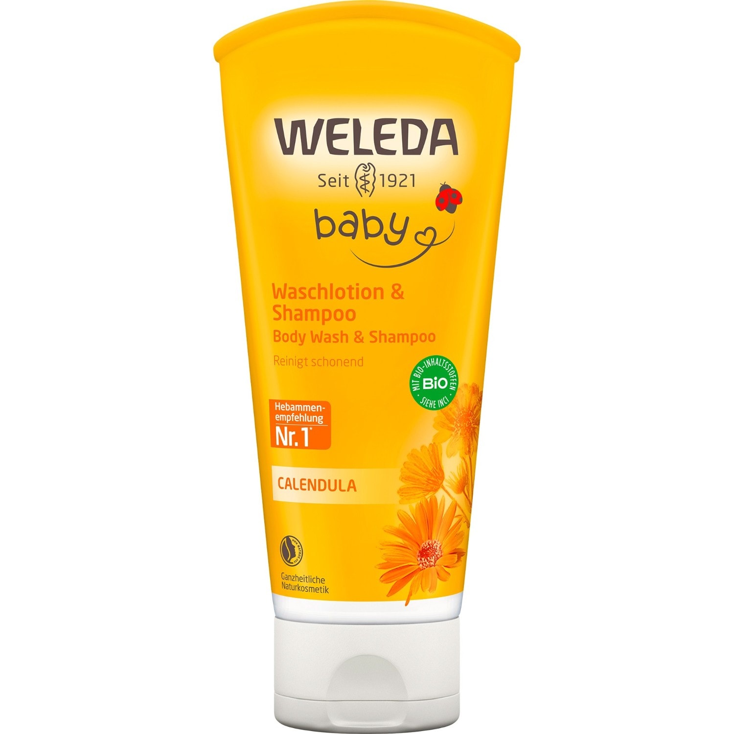 WELEDA Calendula Children's Care Washing Lotion & Shampoo