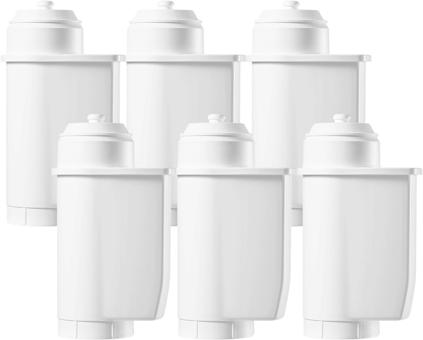 AquaStrata 6pcs Siemens Brita Eq Series Replacement Water Filter EQ5 EQ6 EQ7 EQ9 S700 EQ500 Replacement Water Filter for Siemens 3200, Bosch TCZ7003, TCZ7033, 467873, for Brita® Intenza 575491