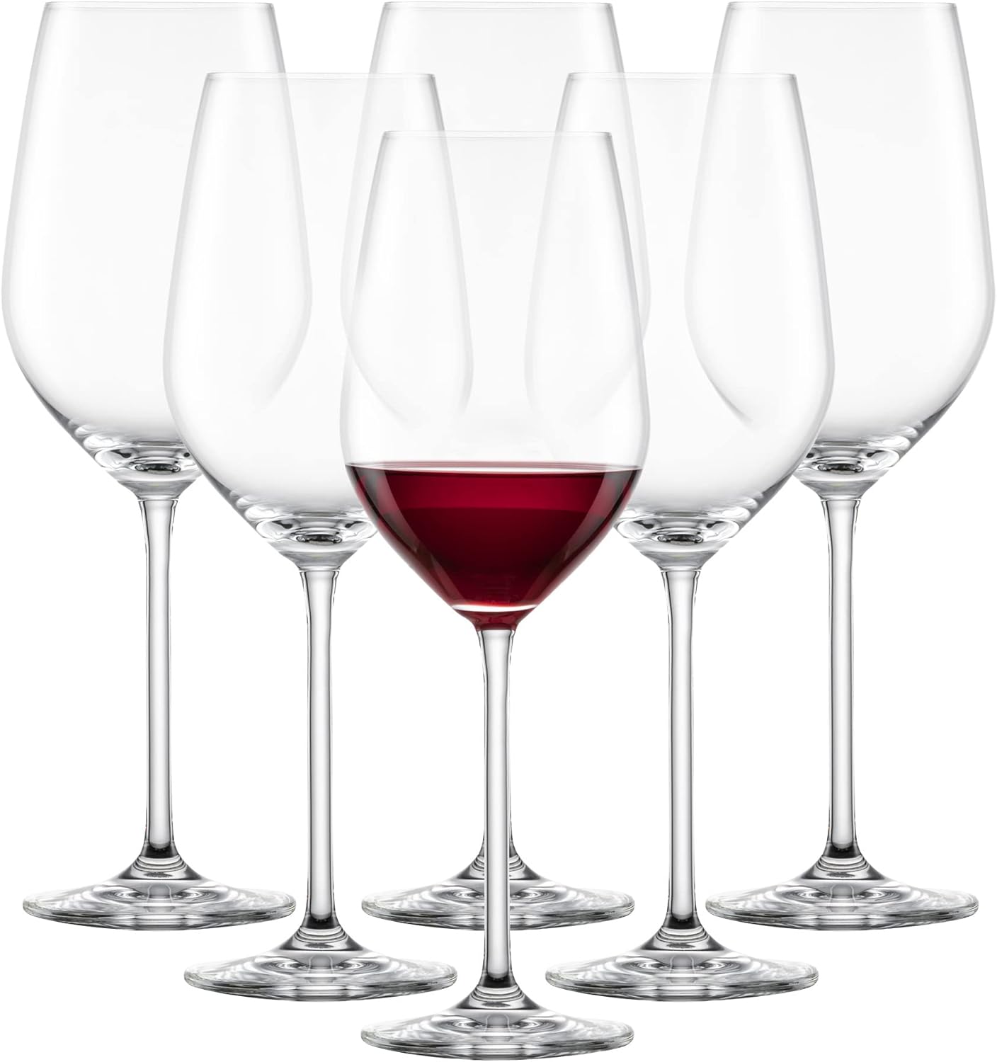 Schott Zwiesel Store Schott Zwiesel Fortissimo Bordeaux Goblet, shape 8560/130 (uncalibrated) Set of 6, Transparent