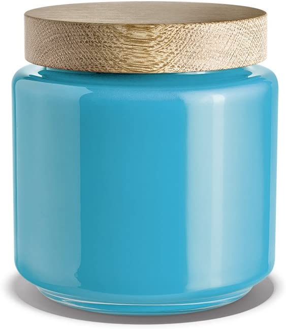 Holmegaard Palet \'Storage Jar, olive green, 2L