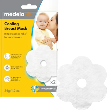 MEDELA Cooling chest mask, 2 pieces