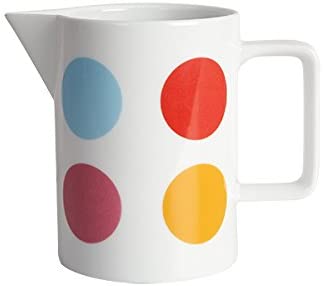 Fairmont & Main Fairmont Main & 1 650 ml Vitrified Porcelain Fairmont and Main Kitchen Jug, 650 ml, Spot, Multi-Colour, Colour