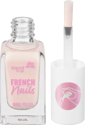 trend !t up Nail polish French 010 White Nude, 8 ml