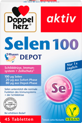 Doppelherz Selenium 100 tablets 45 pcs, 34.2 g