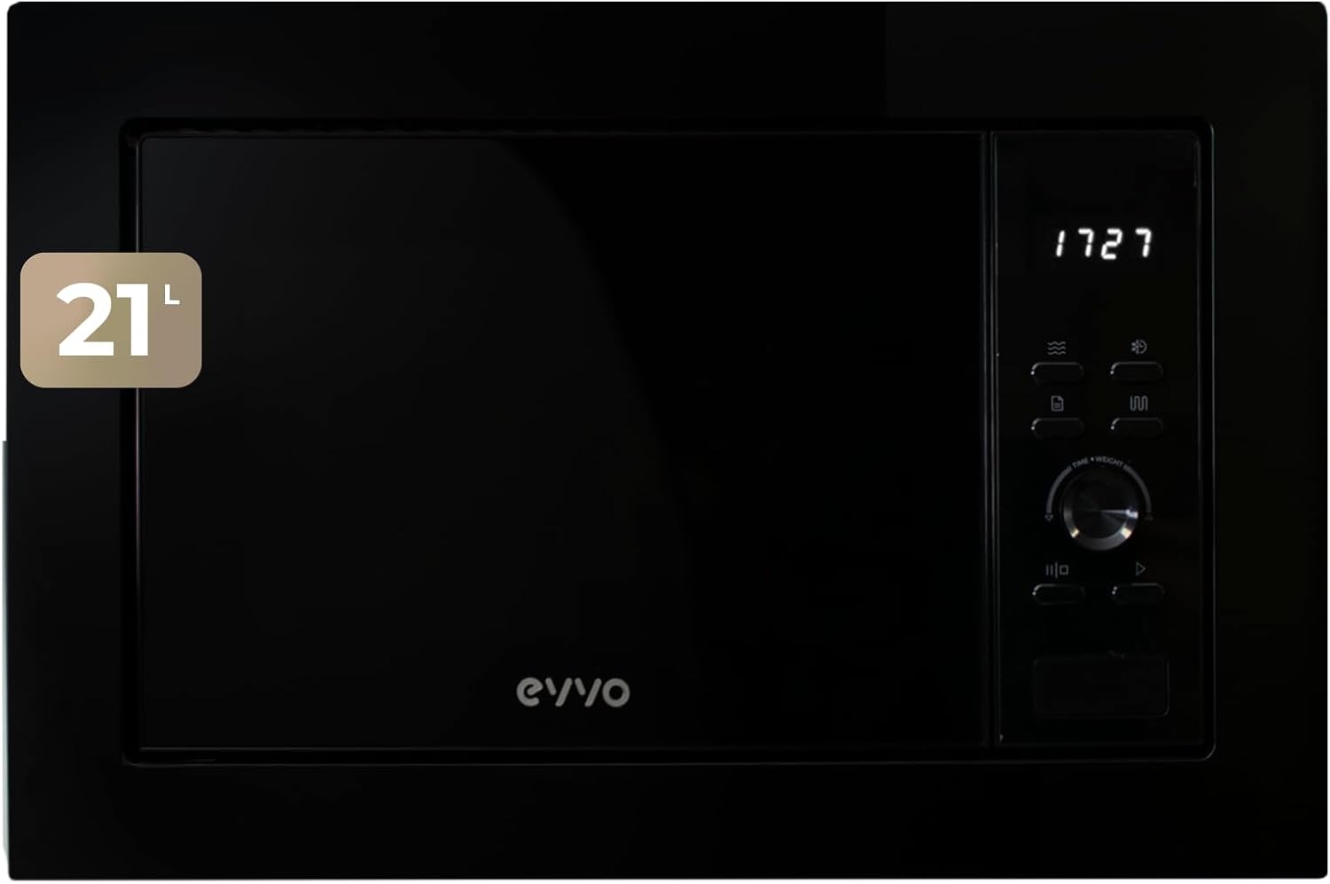 EVVO Mi30 Integrated Microwave Oven - Black
