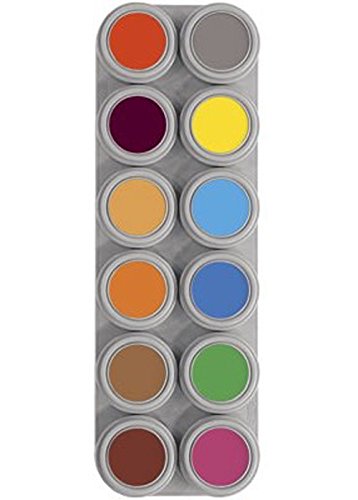 Grimas Water Face Paint 12 Palette B